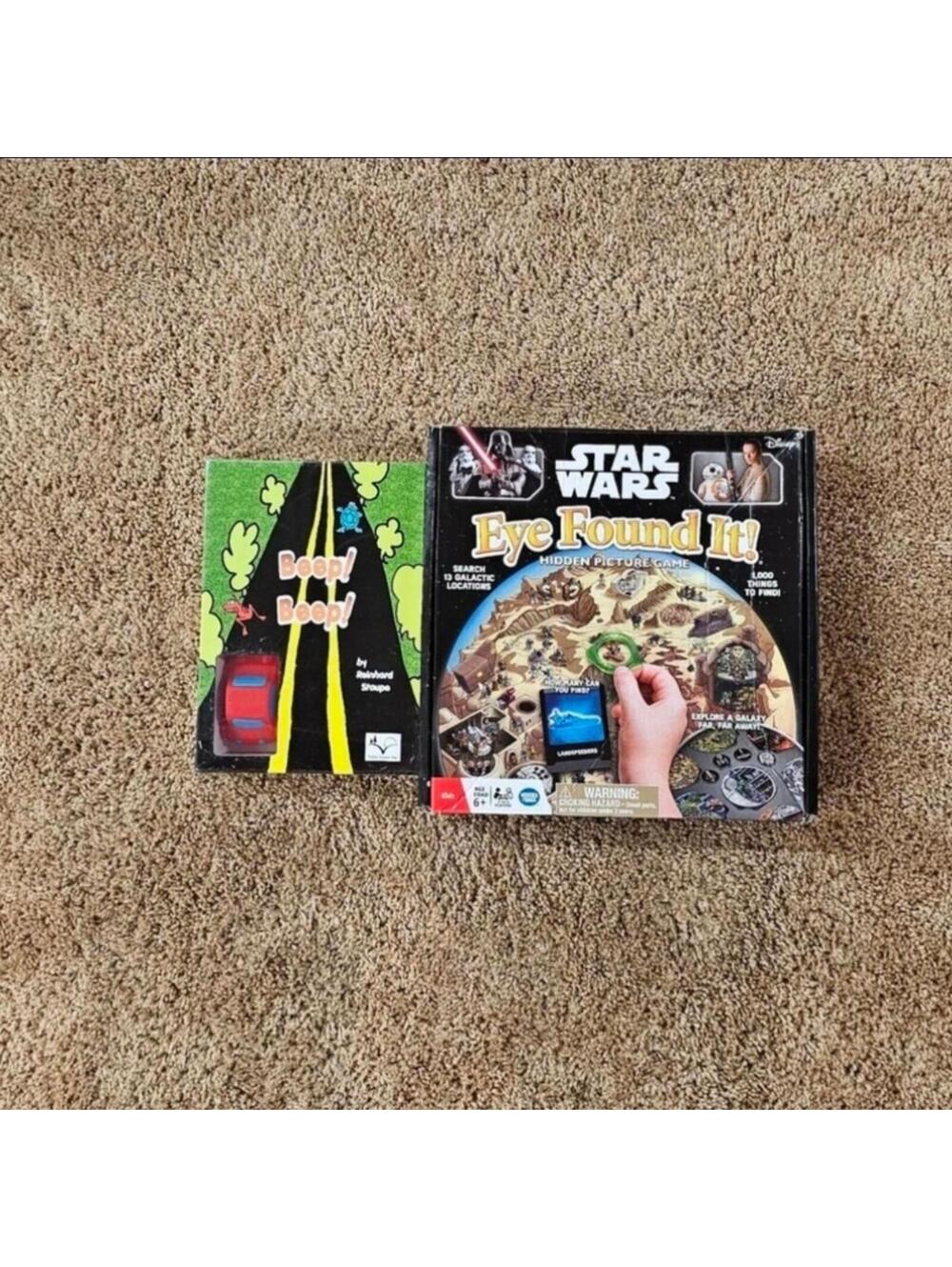*NEW* Beep! Beep! Card Game + Free Star Wars Eye Found It!